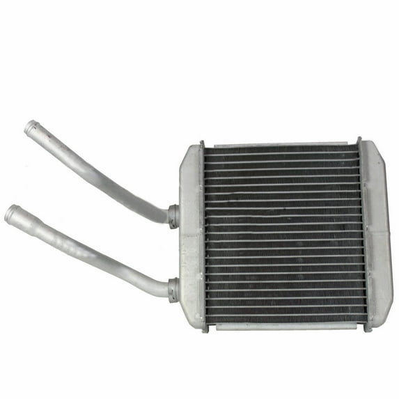 For Oldsmobile Cutlass Calais 1990 1991 Heater Core | 6.22 In. Length | Aluminum | Hose Clamp Type | Replacement For 52470156