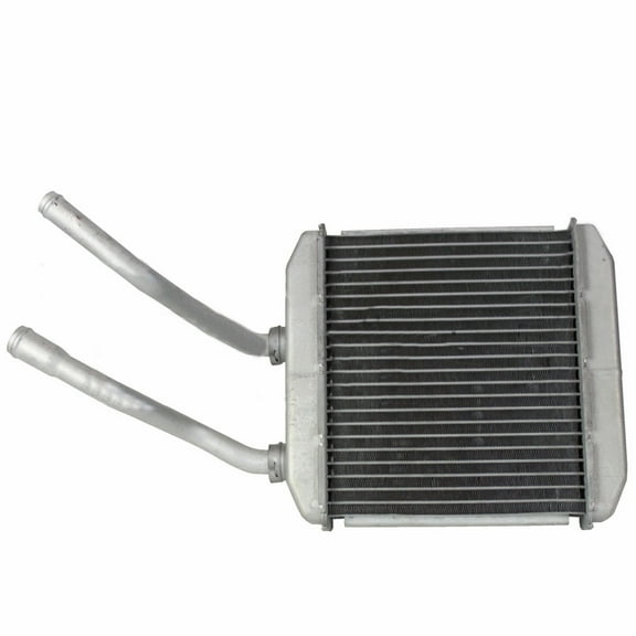 For Oldsmobile Cutlass Calais 1990 1991 Heater Core | 6.22 In. Length | Aluminum | Hose Clamp Type | Replacement For 52470156