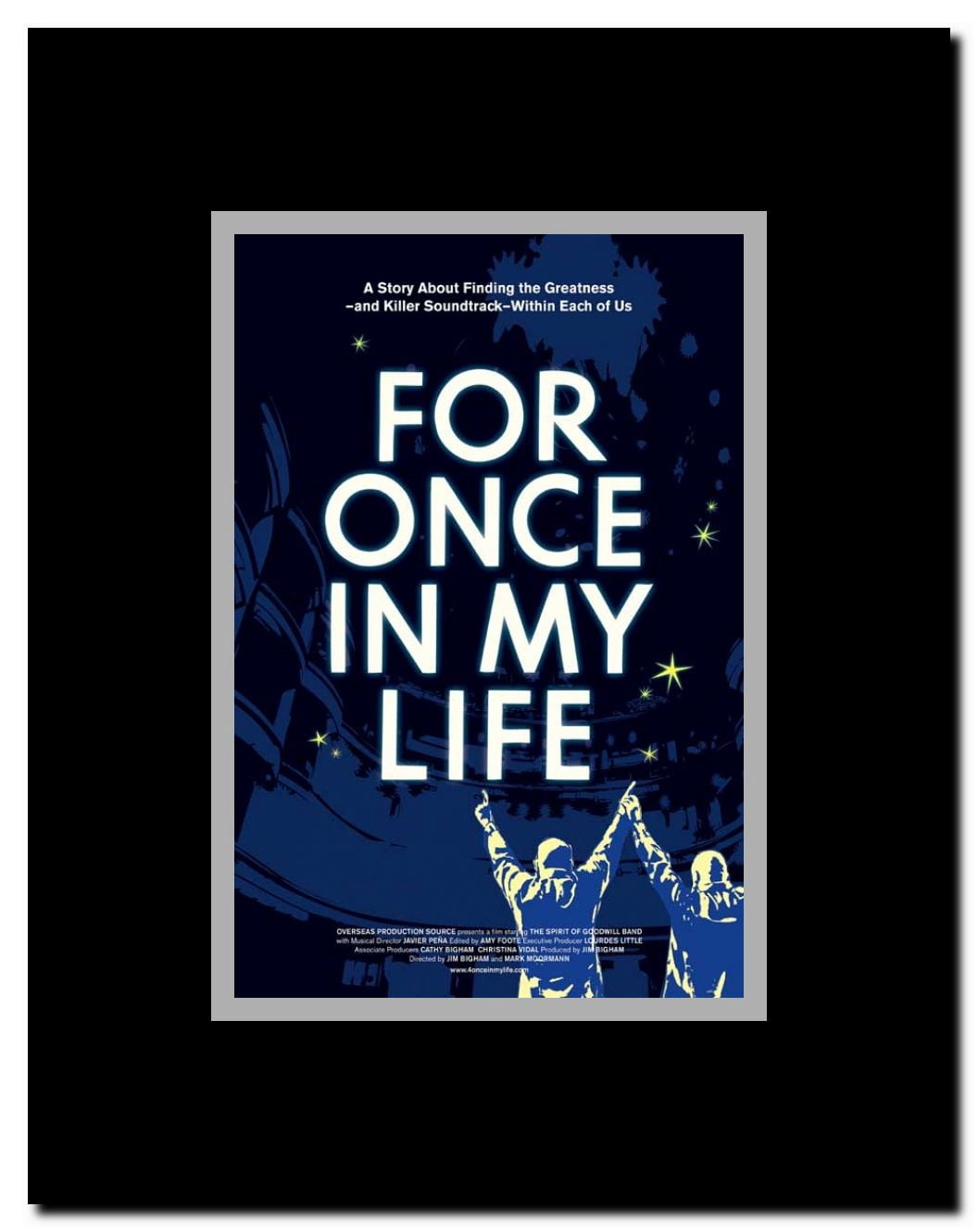 For Once in My Life Framed Movie Poster