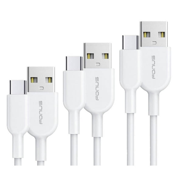 For OnePlus 11/OnePlus 12/12R - 3ft, 6ft and 10ft Long USB-C Cable Fast Charge TYPE-C Cord Power Wire Sync High Speed