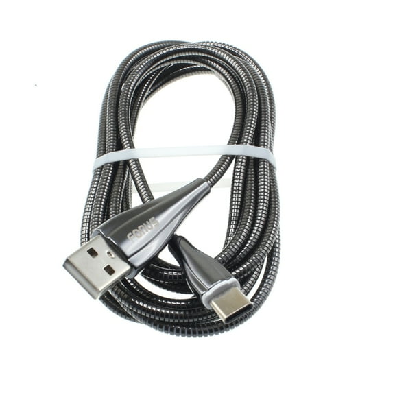 For OnePlus 11/OnePlus 12/12R - Metal USB Cable 6ft Type-C Charger Cord Power Wire USB-C