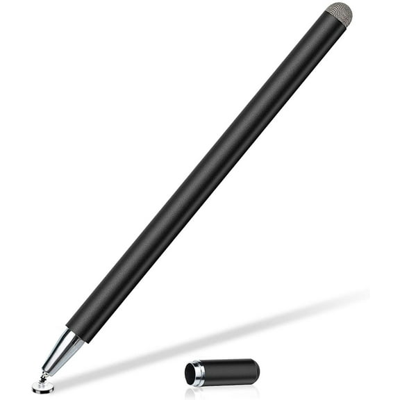 For OnePlus 11/OnePlus 12/12R - Stylus Touch Screen Pen Fiber Tip Aluminum Lightweight Black