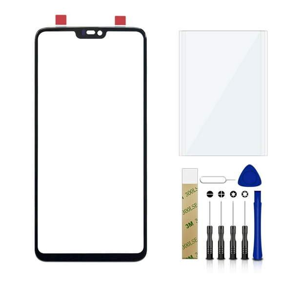 For OnePlus 6 A6003 A6000 Replacement Front Outer Glass Lens Screen Tool