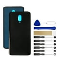 thumbnail image 1 of For OnePlus 6T A6010 Replacement Back Battery Cover Tool Black, 1 of 5