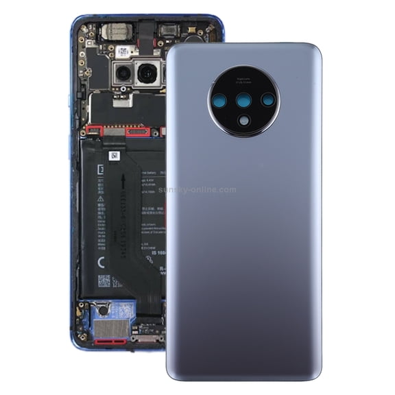 For OnePlus 7T Original Battery Back Cover with Camera Lens Cover