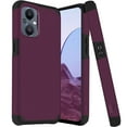 thumbnail image 1 of For OnePlus Nord N20 5G Tough Strong Slim Dual-Layer ShockProof Hybrid Case Cover - Magenta Purple, 1 of 5