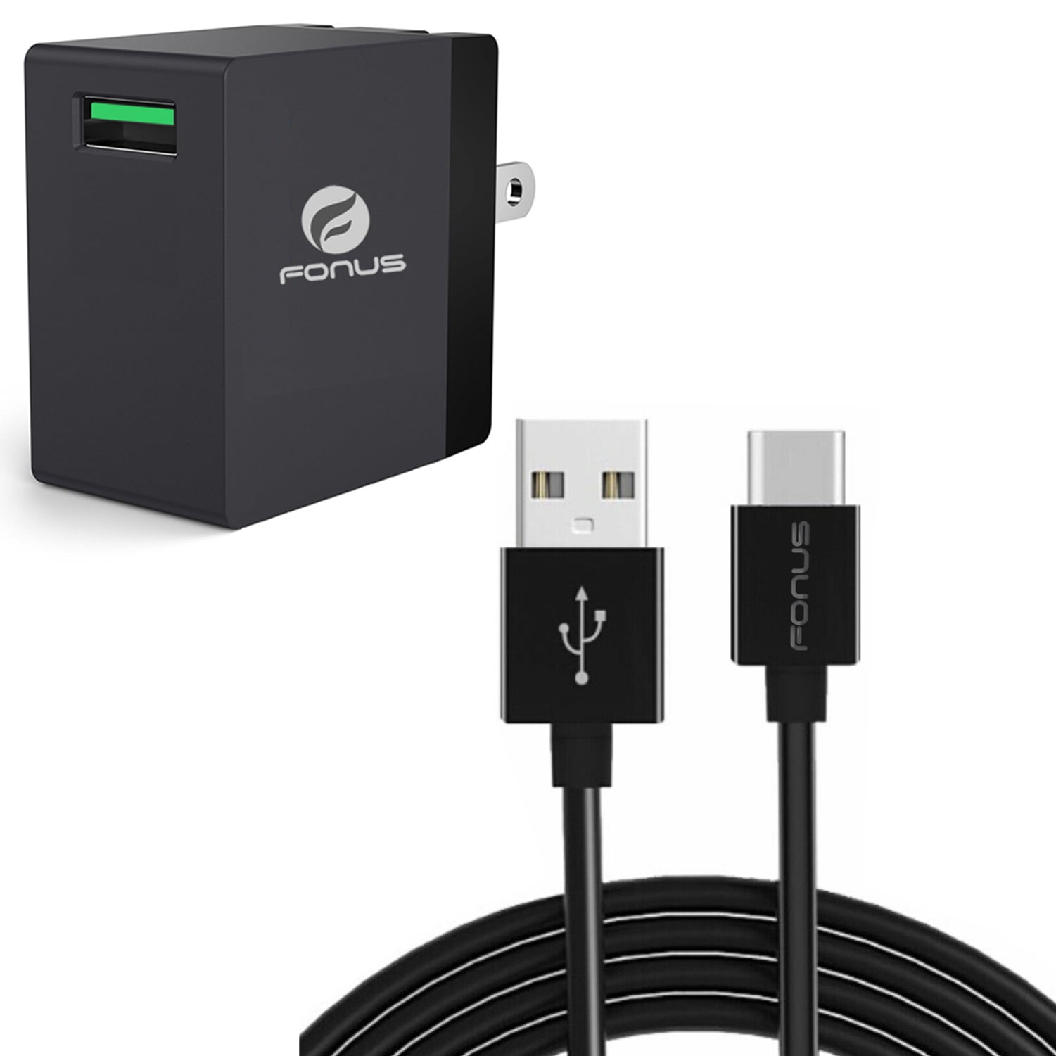 For OnePlus Nord N30 5G - 18W Quick Home Charger, 6ft USB Cable Power Cord Travel Wall for OnePlus Nord N30 5G Phone