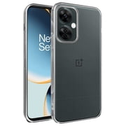 For OnePlus Nord N30 5G Hybrid Transparent Thick TPU Rubber Silicone Simple Minimalistic Gel Shockproof Slim Back Cover ,Xpm Phone Case [ Clear ]