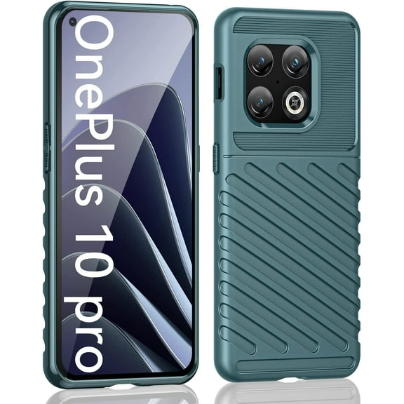 For Oneplus 10 Pro 5G Case, Military Grade Drop Protective Case for Oneplus 10 Pro 5G, Heavy Duty Anti-Scratch Tough Slim TPU Bumper Phone Cover