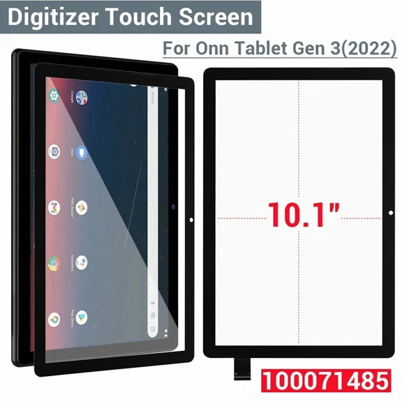 For Onn Gen 3 Surf 2022 100071485 Tablet Touch Screen Digitizer Glass 10.1 Inch