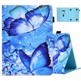 thumbnail image 1 of For Onn Pro 8.0" / iPad mini/ Samsung Galaxy Tab 8.0 8.4/ Rca 8.0/ Fire HD 8 10th Gen and More 8.0" Android Tablet, Allytech PU Leather Universal Case for All 7.5 - 8.5 inch Tablet- Butterfly, 1 of 7