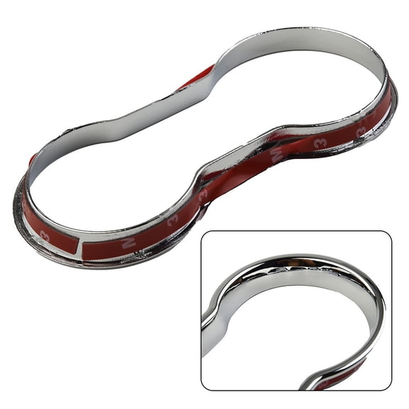 For Opel For Vauxhall Mokka 2012-2018 Chrome Cup Drink Holder Cover Trim Bezel Surround Replacement Car Part
