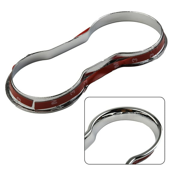 For Opel Vauxhall Mokka 2012- Chrome Cup Drink Holder Cover Trim Bezel Surround