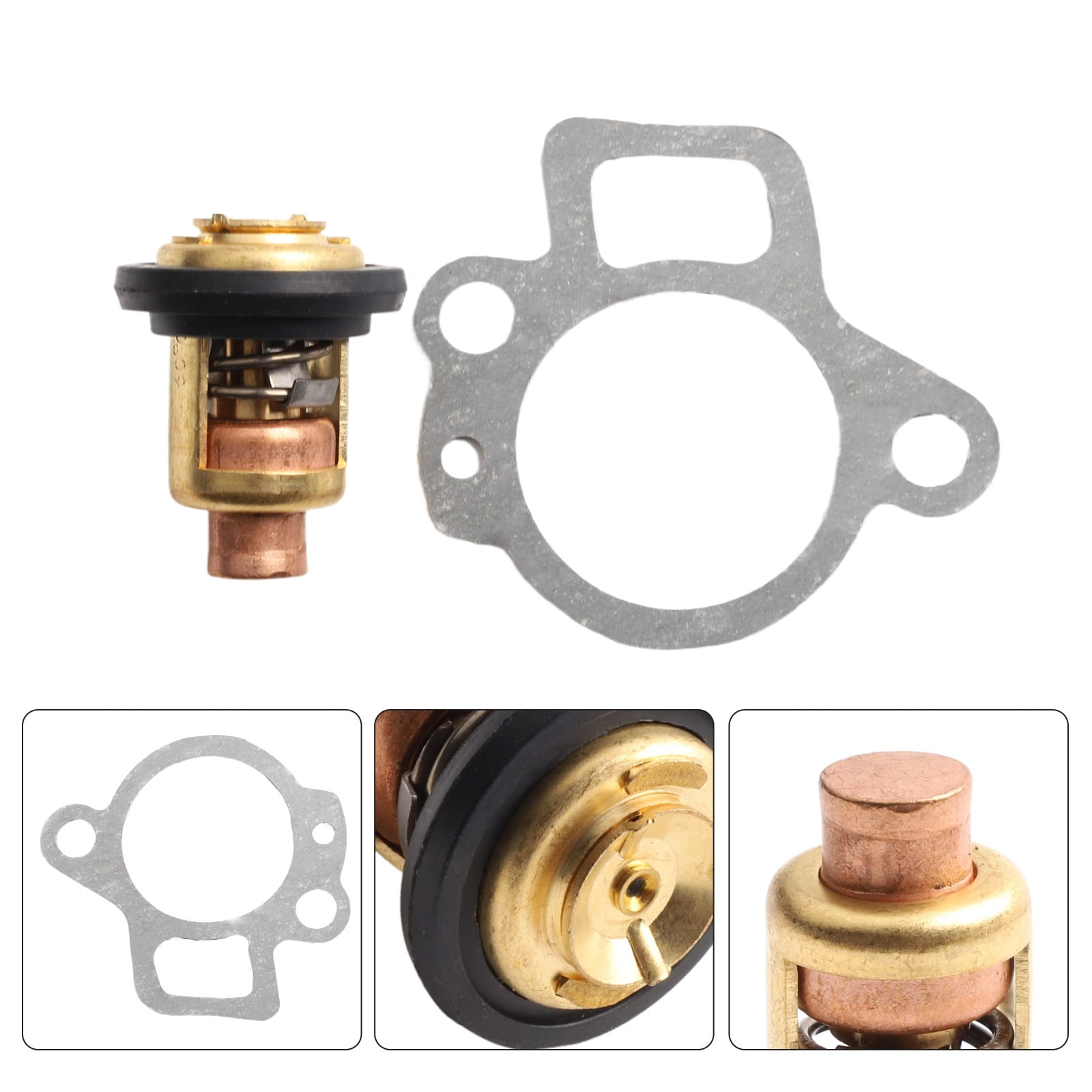 Set thermostat 140°F pour Mercruiser avec GM V6 / V8, MD807252Q4