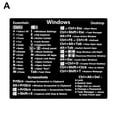 thumbnail image 1 of For PC Laptop Windows PC Reference Keyboard Shortcut Adhesive Sticker C0I8, 1 of 9
