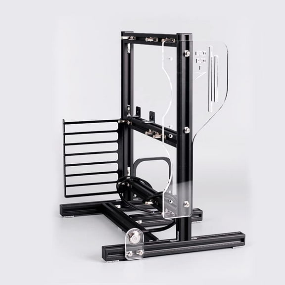 For PC Motherboard Case Black DIY Open Chassis Rack Vertical Test Frame Black