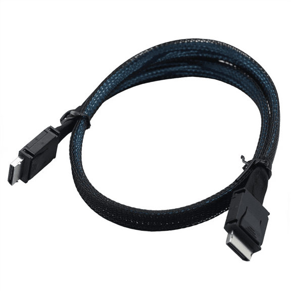 For PCIe Oculink SFF 8611 4I to Mini SAS SFF-8611 4I Server Super Speed Cable Data Ext y14259