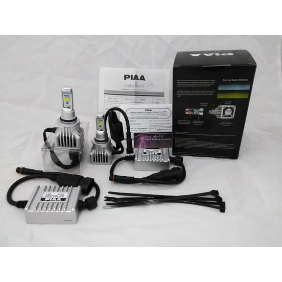 For PIAA 9006 6000K High Output LED Bulbs Conversion Kit