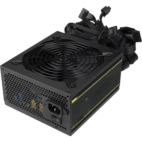 For POWERUP 1000W ATX Gold Power Supply, 100-240V Non-Modular Active PFC