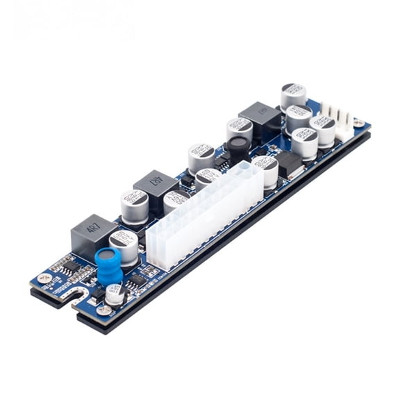 For POWERUP 200W DC ATX Mining PSU, 19V 24Pin Mini ITX
