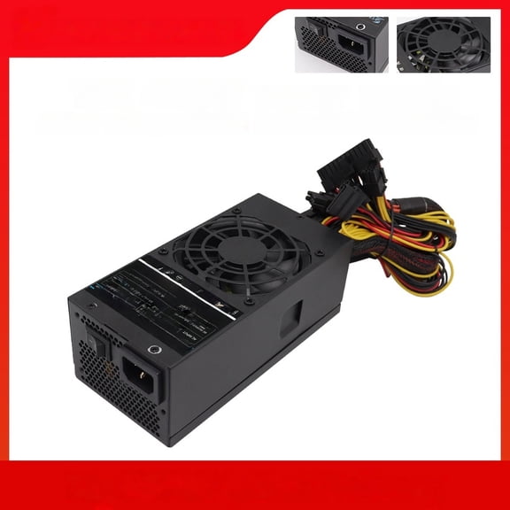 For POWERUP 400W TFX Flex ATX Power Supply, 110-240V 20+4Pin