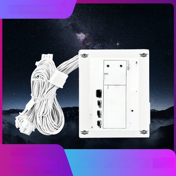 For POWERUP 400W White SFX Power Supply, 220V Dual 6+2Pin PCIe