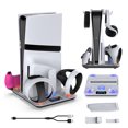 thumbnail image 1 of For PS VR2 controler charging base PS5 multi-function cooling charger station Dock stand for PS5 Slim PRO host Console Cooler, 1 of 6
