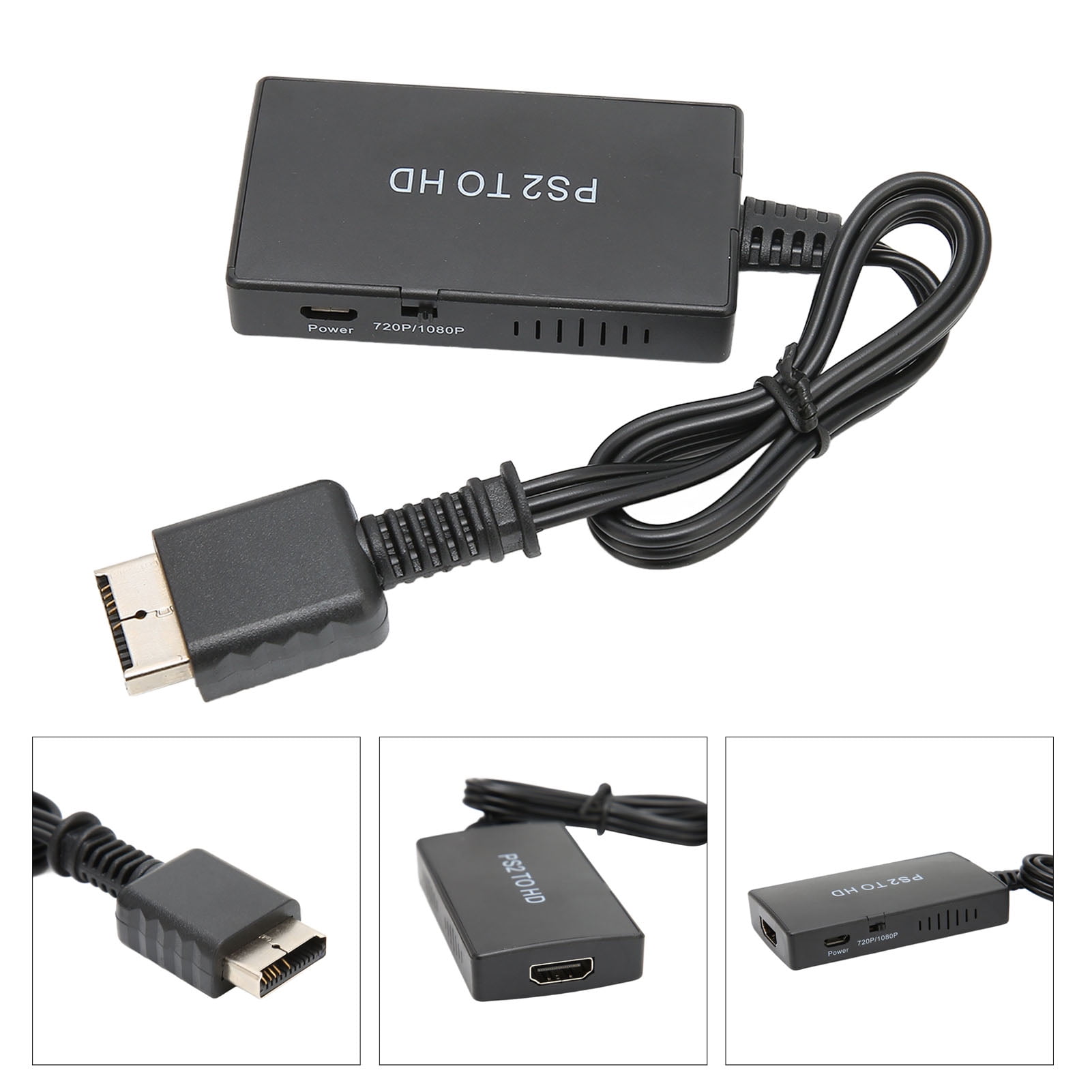 For PS2 To Adapter, PS2 Cable Support 720P 1080P Switching Full HD