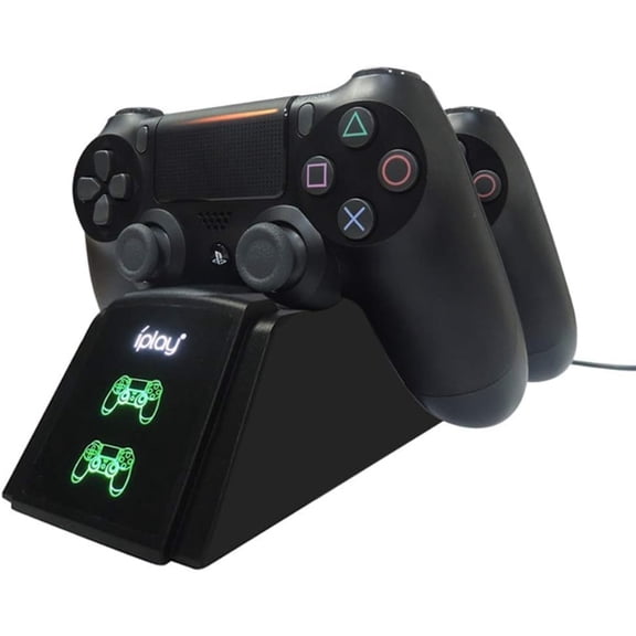 For PS4 Controller Charger Dual USB Fast Charging Dock Station For 4 PS4/PS4 Slim/ PS4 Pro Gamepad Game Handle