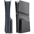thumbnail image 1 of Replacement Case Accessories for PS5 Pro, Shockproof, Scratch-proof, Dust-proof ABS Side Panel-Black-Disc Edition, 1 of 6