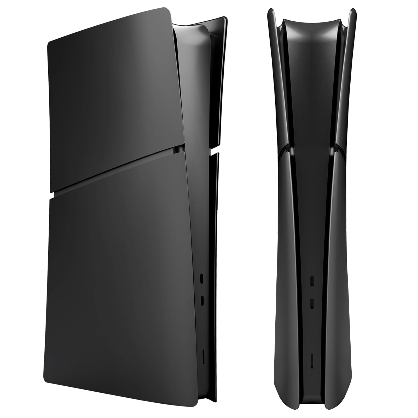 Console Cover Plates for PS5 Slim Disc Edition & Digital Version,AntiScratch Console