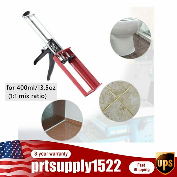 For Panel Bond Gun Epoxy Gun 400 mL(1:1 Mix Ratio) Dual Component Applicator