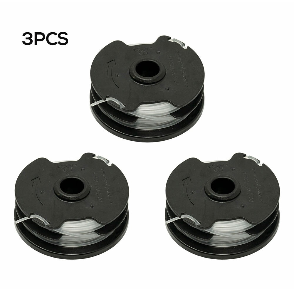 Pack Of 3 / Black & Decker GH3000 Trimmer-Cap Replacement Spool-Cover/90583594N