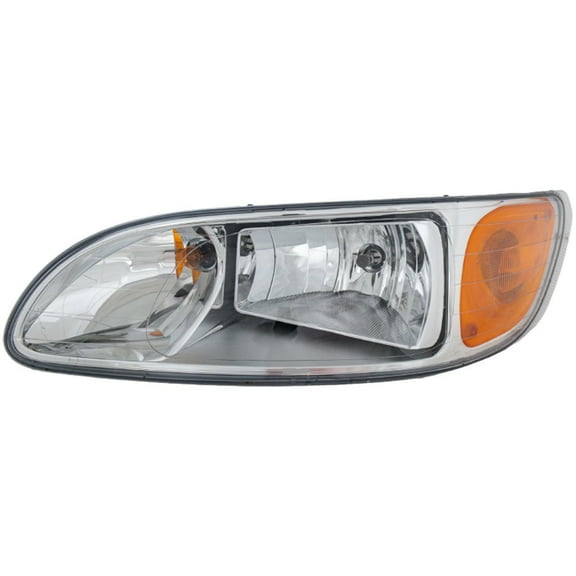 For Peterbilt 387 2005-2015 Headlight Driver Side | Composite | Replacement For 16-09190L