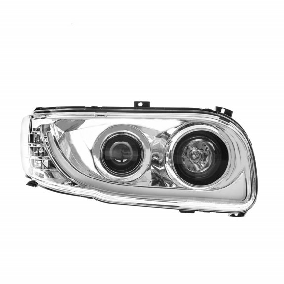 For Peterbilt 388/389 2006-2018 Headlight Passenger Side | Chrome Housing | LED High/Low Beam