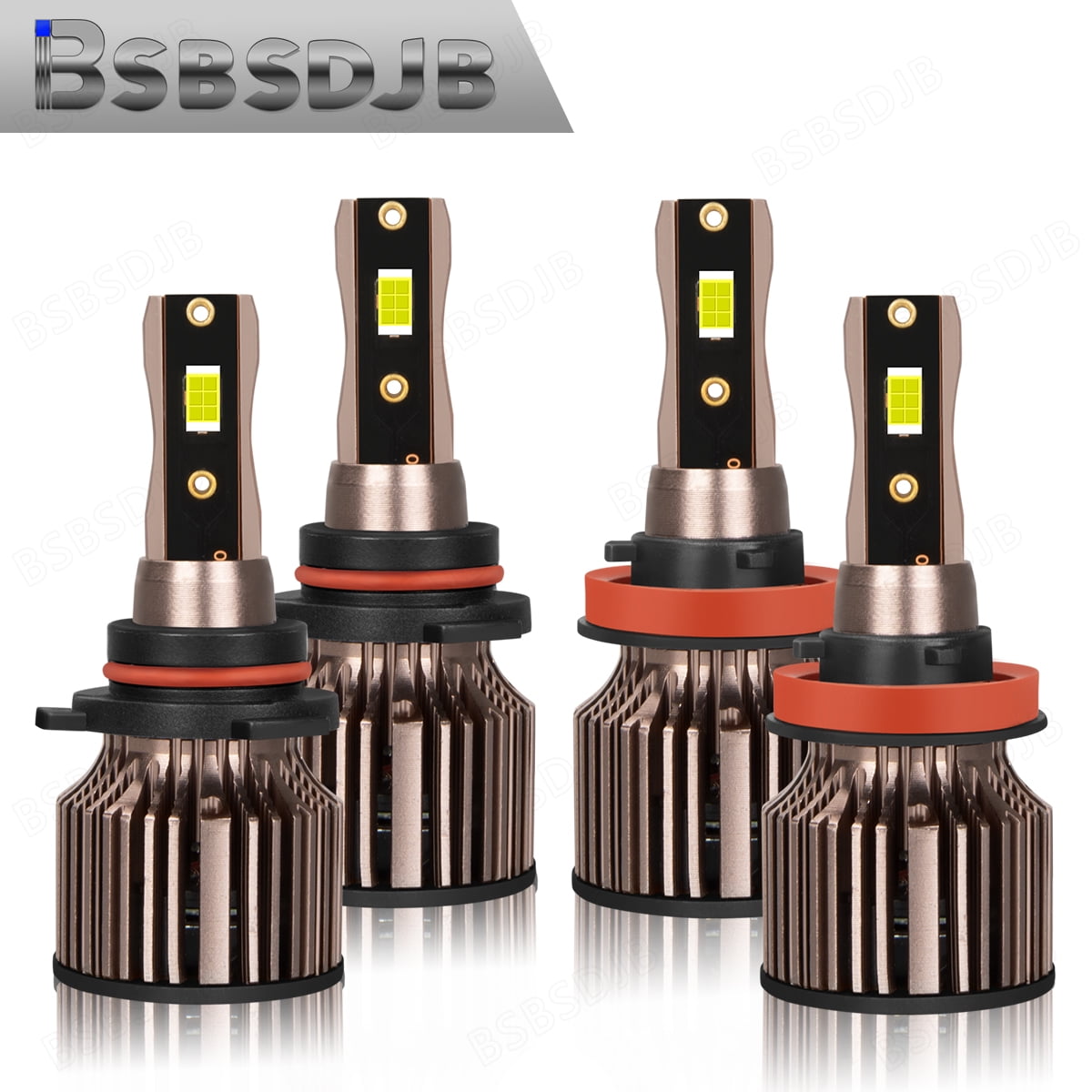 For Peterbilt 579 587 Trucks Light LED Headlight Bulbs High/Low Beam ...