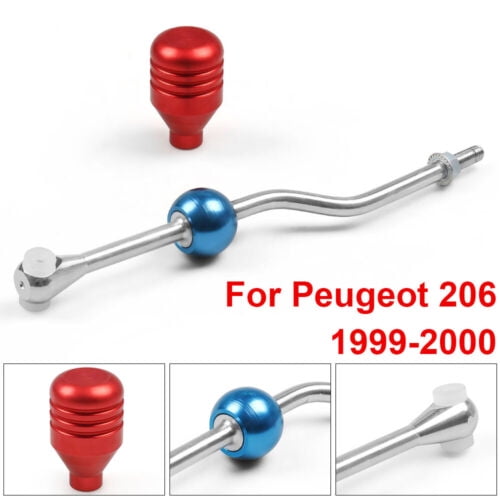 For Peugeot 206 99-00 Stainless Steel Short Throw Shifter w/Gear Shift Knob