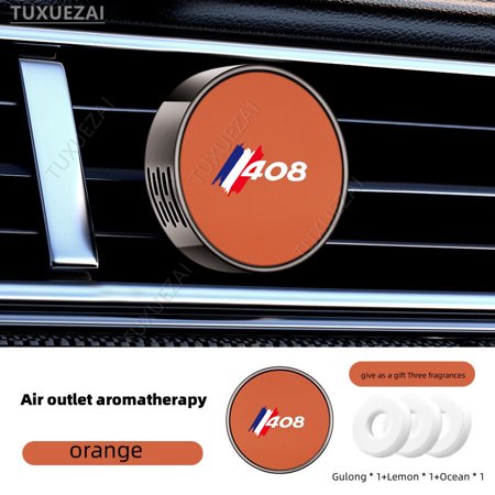 For Peugeot 408 Car Air Freshener Solid Perfume Tablets Air Vent Perfume Refill Fragrances Car Interior Perfume Diffuser
