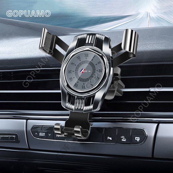 For Peugeot GT Car Mirror Face Air Vent Clip Mount Mobile Phone Holder Y-shaped Navigation Stand