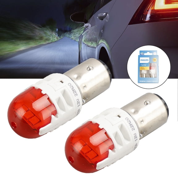 For Philips 11499AU60X2 Ultinon Pro6000 LED-AMBER P21/5W intense AMBER 80/16lm
