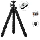 For Phone Camera- Black Tripod Stand Mini Octopus Small Adjustable Tripod