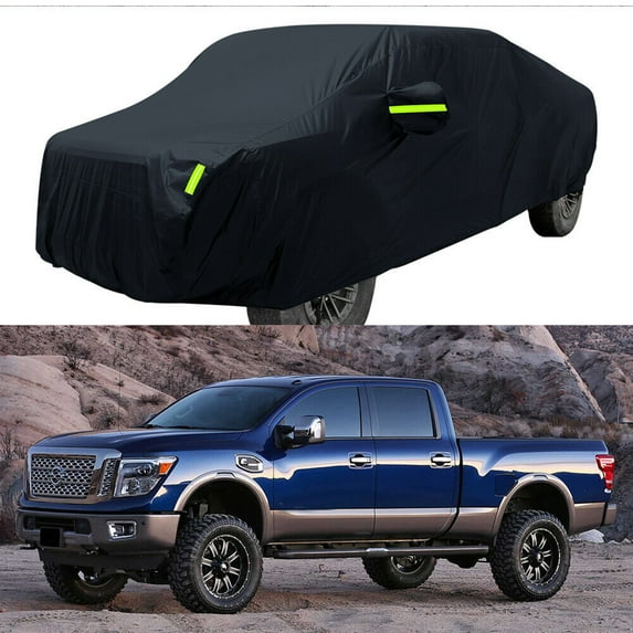 For Pickup Truck Cover Outdoor Breathable Waterproof Sun UV Rain Dust Protection