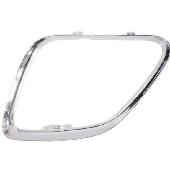 For Pontiac G6 2005 06 07 08 2009 Grille Trim Driver Side | Upper | Outer | Chrome | With 2 Lower Grille | Replacement For GM1200542 | 15221711