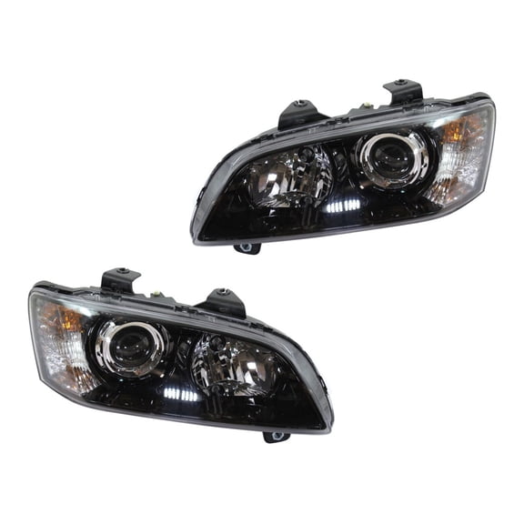 For Pontiac G8 2008 2009 Headlight Driver and Passenger Side | Pair | CAPA Certified | Replacement For GM2502328, GM2503328 | 92224812, 92224813