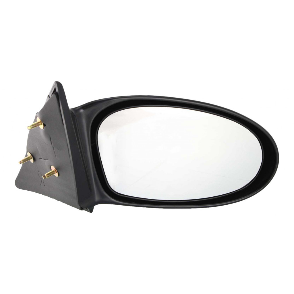 Passenger Side Door Mirror For Chevy Malibu 2004-2008 - Power, Non-Heated, Textured Black, Replacement Part
