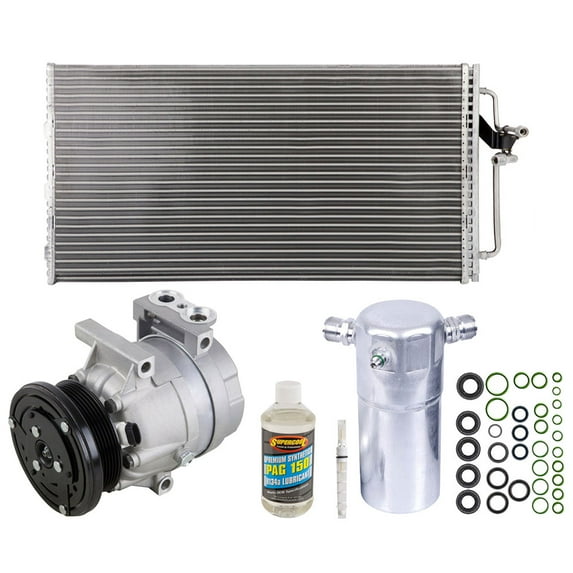 For Pontiac Grand Prix 1996 A/C Kit w/ AC Compressor Condenser & Drier - BuyAutoParts