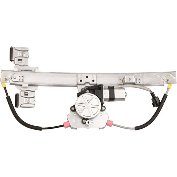 For Pontiac Grand Prix 2004-2008 Rear Right Passenger Side Window Regulator w/ Motor - BuyAutoParts