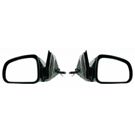 For Pontiac Grand Prix Door Mirror 2004 05 06 07 2008 Pair Driver and Passenger Side Unpainted Power Non-Heated GM1320279