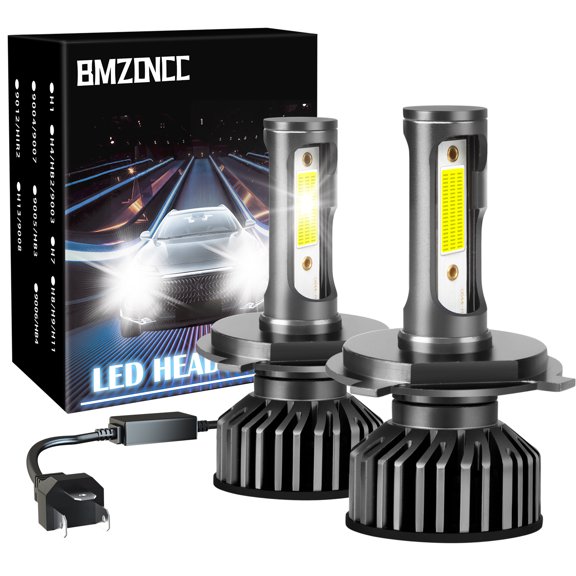 For Pontiac Vibe 2003 2004 2005 2006 2007 2008 LED Headlight,H4 9003 High Low Dual Beam LED Headlight Bulbs Kit,2pcs