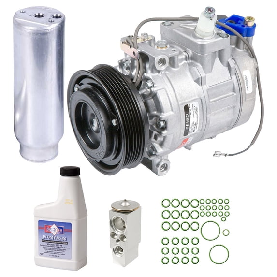 For Porsche Boxster & Cayman OEM AC Compressor w/ A/C Repair Kit - BuyAutoParts